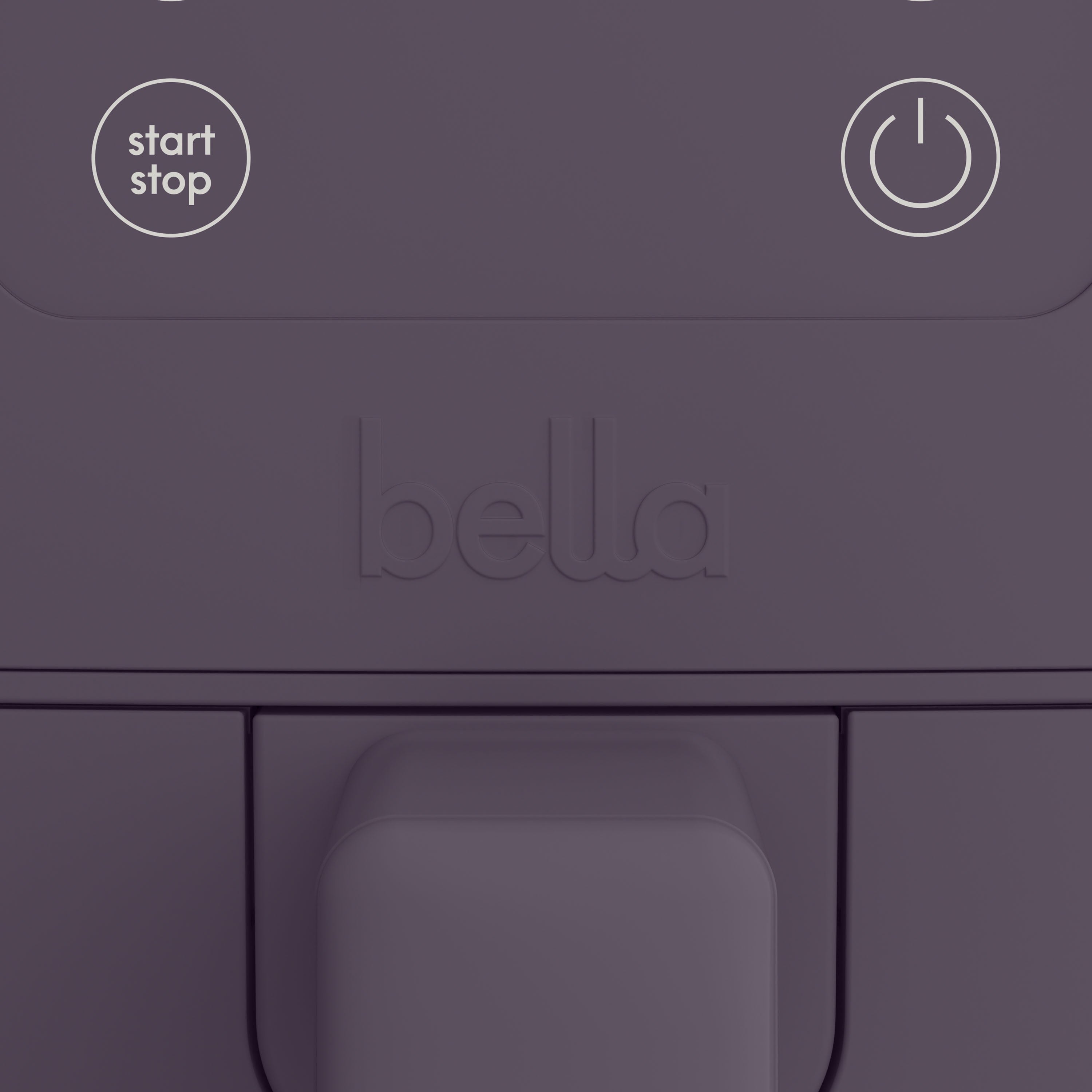 4Qt Slim Air Fryer, Plum