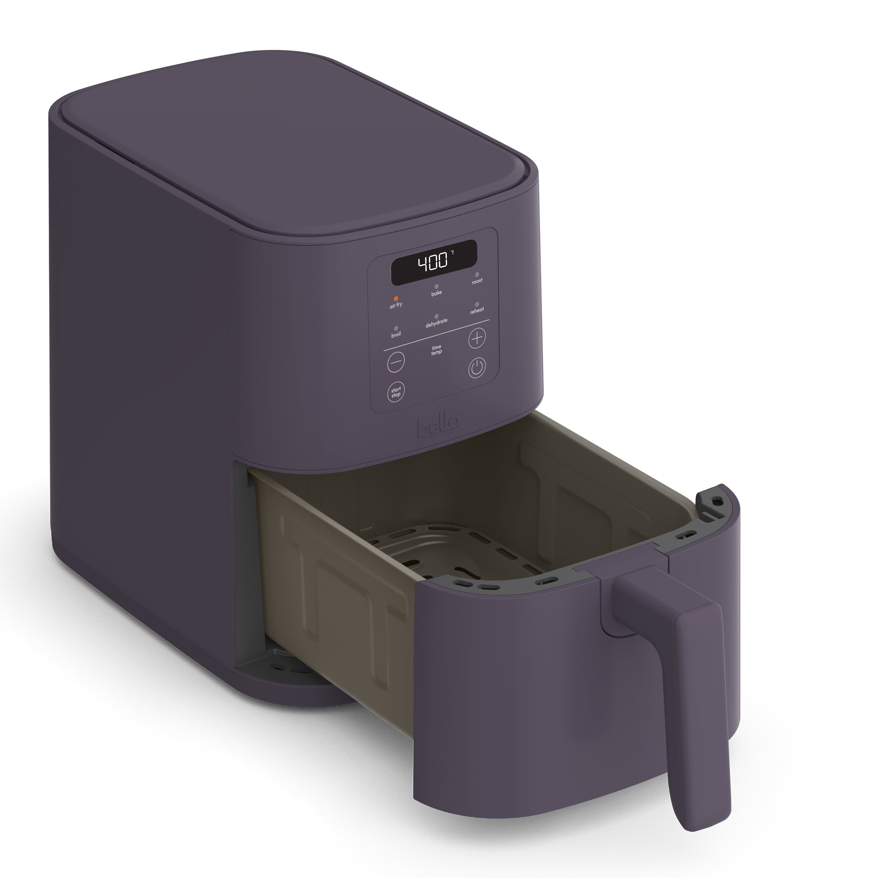4Qt Slim Air Fryer, Plum
