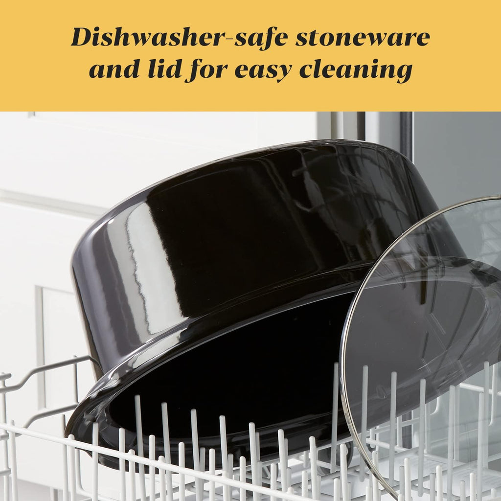 7-Quart Slow Cooker, Portable Programmable with Timer, Locking Lid, Stainless Steel; an Essential Kitchen Appliance, Perfect for Families and Gatherings