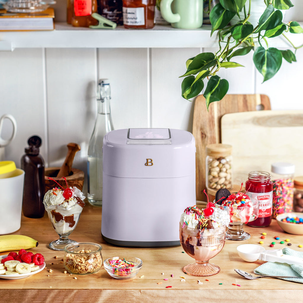 1.5 Qt Ice Cream Maker with Touch Activated Display, Lavender by Drew Barrymore