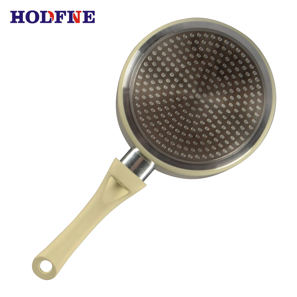 3 PCS Cooking Pots and Pans Kitchenware Set Ceramic Coated Cookware Sets Milk Pan and Lid