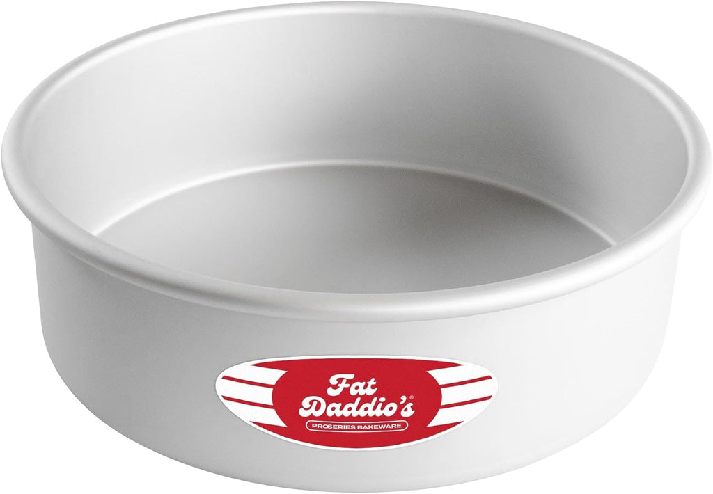 Premium 9-Inch Anodized Aluminum Round Cake Pan - Perfect for Baking Delicacies!