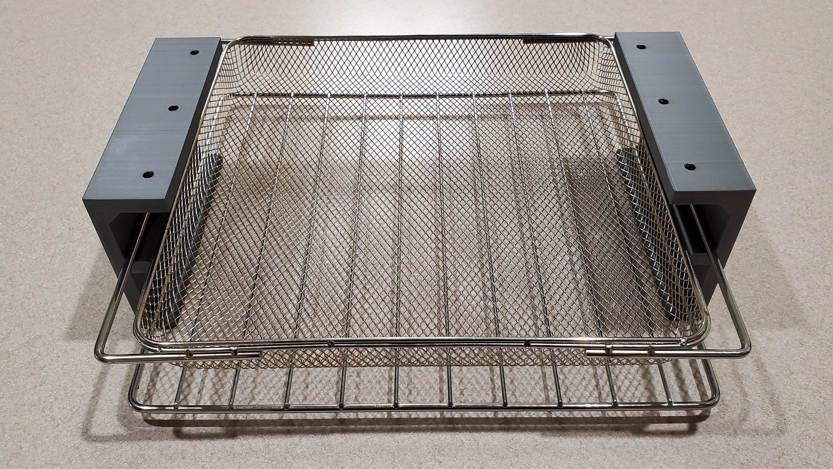 Ninja Foodi Air Fryer Oven Grate Holder under Cabinet Mount | 3D Print
